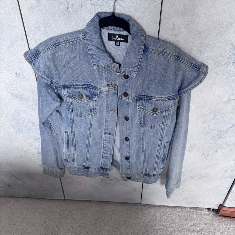 Lulu's Light Blue Jean Jacket